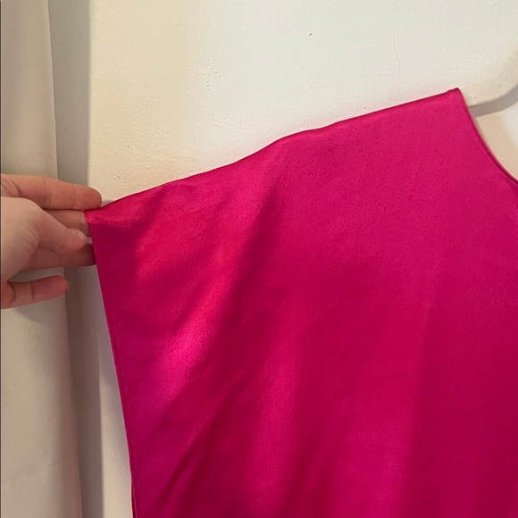 Zara Satin Effect Mini Dress - Picture 8 of 10